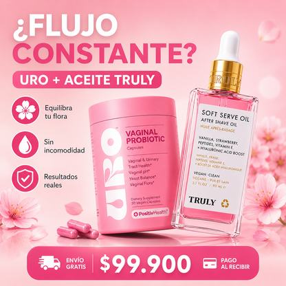 Sexy Combo: Probiótico Vaginal + Aceite Nutritivo