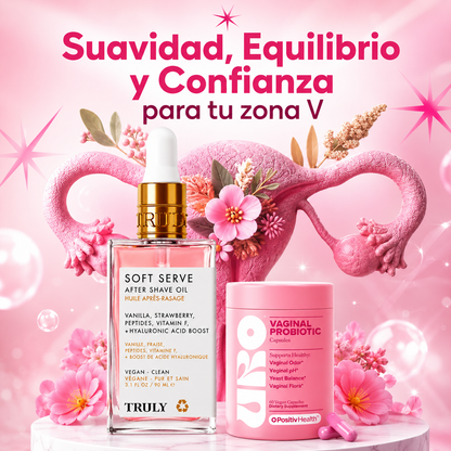 Sexy Combo: Probiótico Vaginal + Aceite Nutritivo