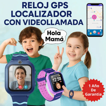 Reloj Inteligente con GPS Seguridad y Conectividad para tu Hijo/a GRATIS SIM 4G
