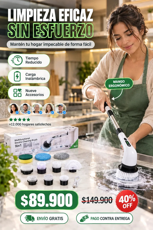 Cepillo Multifunciona 9 en 1
